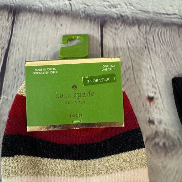 Kate Spade New York 2 Pairs of Socks - Picture 4 of 5